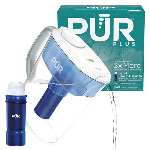 PUR Plus Water Pitcher with Lead-Reducing Filter