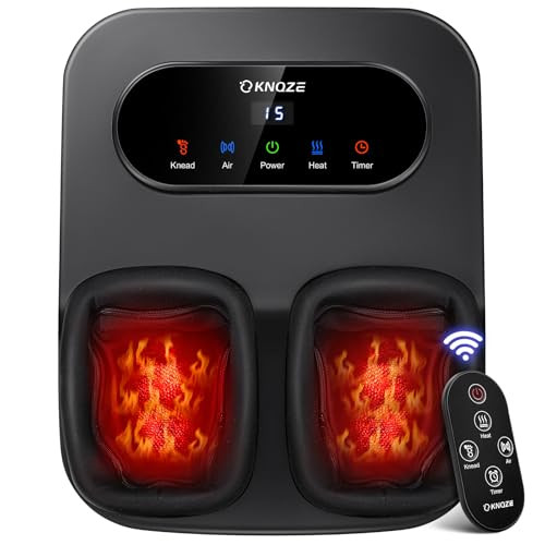 Shiatsu Deep Kneading Foot Massager with Heat and Remote
