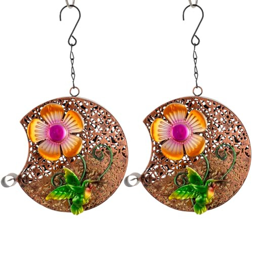 Hanging Hollow Out Bird Feeders, Set of 2