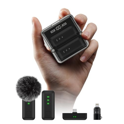 IVANKY Mini Wireless Lavalier Microphone Set