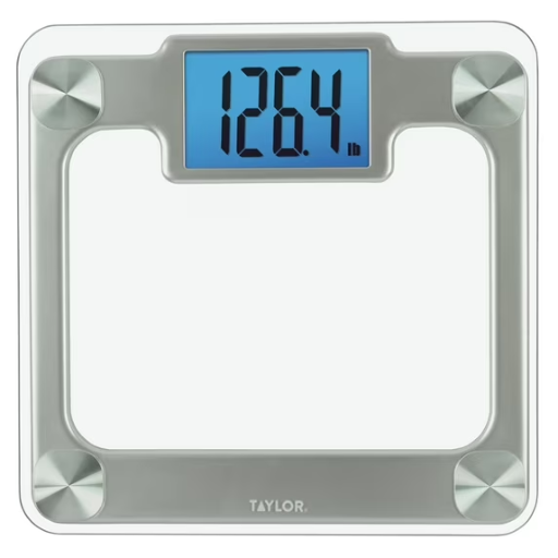 Taylor Digital Glass Scale with Weight Tracking