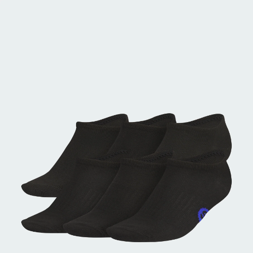 Adidas Kids' Superlite Classic No Show Socks 6-Pair Pack