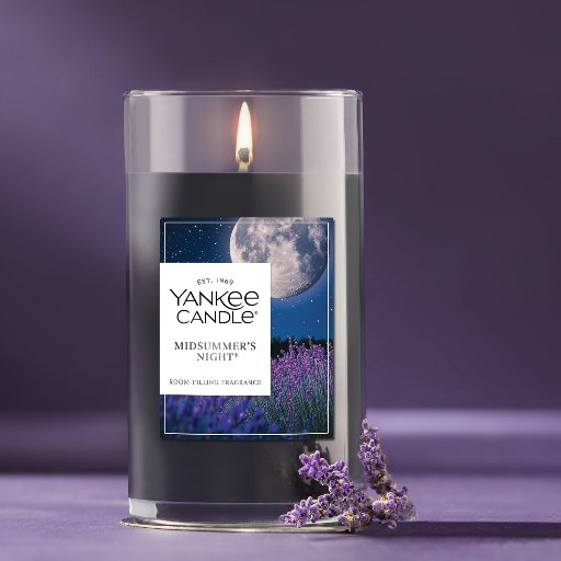 Yankee Candle MidSummer's Night® Signature Medium Pillar Candle