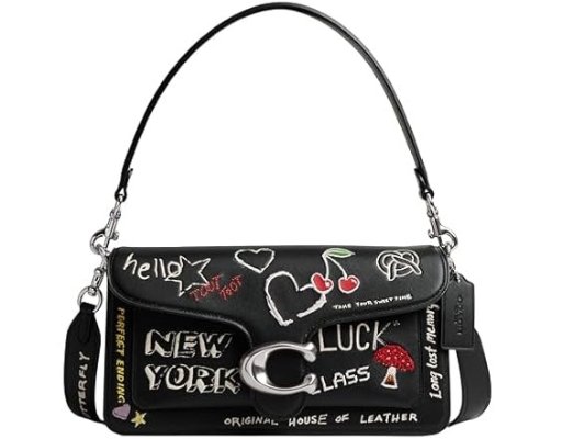 Coach Tabby Shoulder Bag 26 with Sketch Print