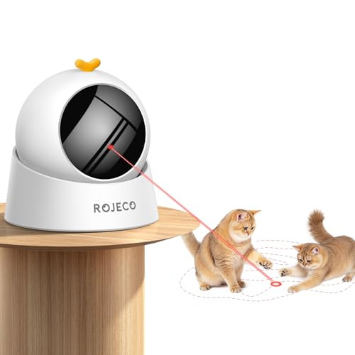 ROJECO 360° Automatic Motion Laser Cat Toy