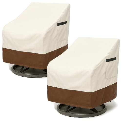 Outdoor Waterproof Patio Chair Covers, 2 pack
