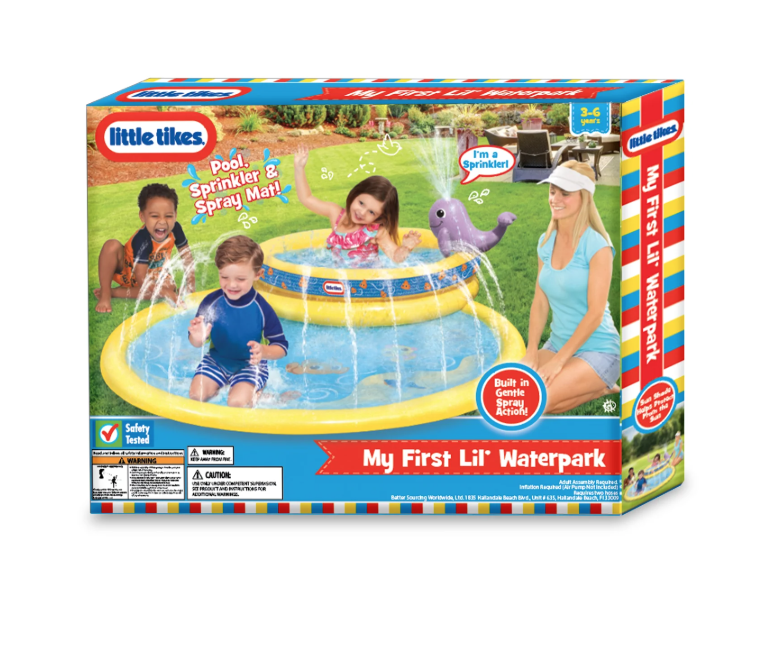 Little Tikes First Lil Water Park Splash Pool