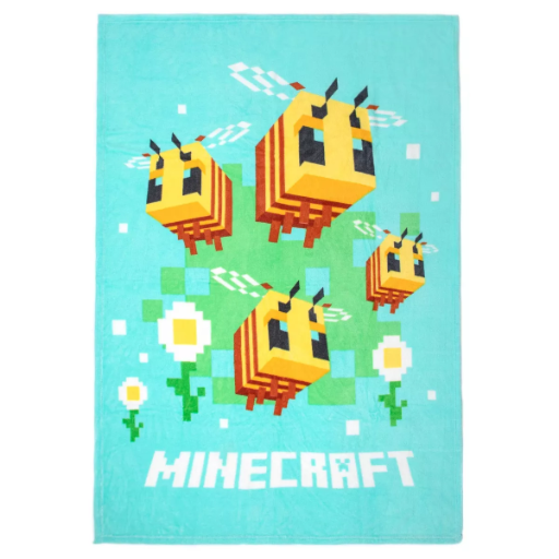 Minecraft Plush Throw Blanket