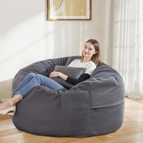 DUMOS Kid's Foam Bean Bag Chair
