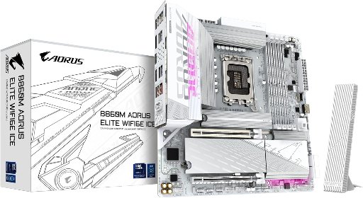 GIGABYTE B860M AORUS Elite WIFI6E ICE Motherboard