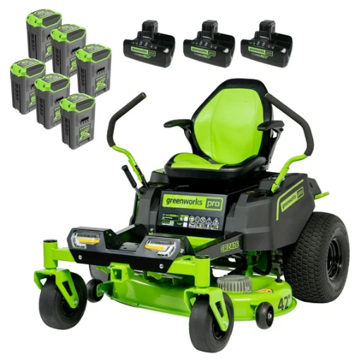 Greenworks 60V 42” Crossover-Z Zero Turn Riding Lawn Mower