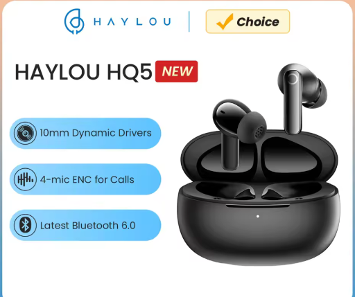 HAYLOU HQ5 ANC Wireless Earphones