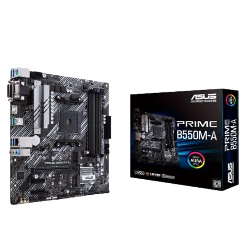 ASUS Prime B550M-A WiFi II AMD AM4 Micro ATX Motherboard