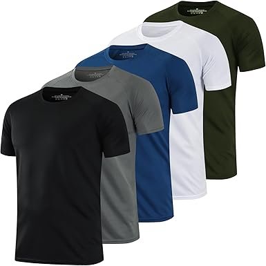 Men's Running Shirt 5-Pack