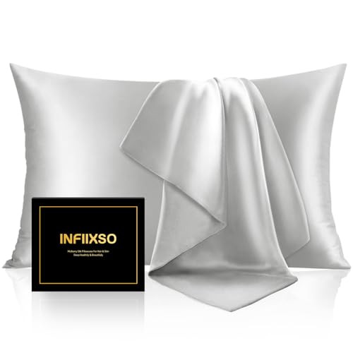 INFIIXSO Mulberry Silk Pillowcase, 1 PC
