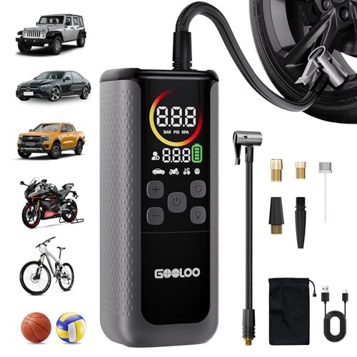 GT160 DUAL Tire Inflator Portable Air Compressor Deal