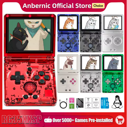 ANBERNIC RG35XXSP Flip Handheld Game Console
