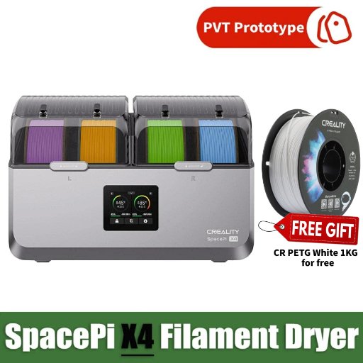 Creality SpacePi X4 4-Spool 3D Printer Filament Dryer Box