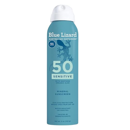 Blue Lizard Mineral Sunscreen Sensitive SPF 50+ Spray