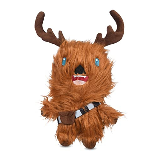 Star Wars Chewbacca Reindeer Squeaky Plush Dog Toy