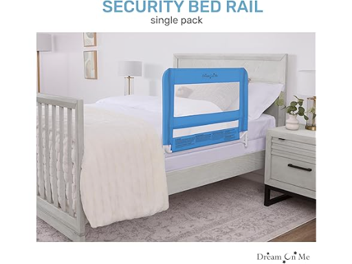 Dream On Me Lightweight Mesh Security Adjustable Bed Rail
