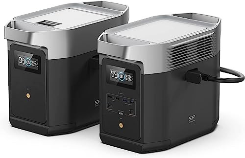 ECOFLOW Portable Power Station DELTA2 with Smart Extra Battery