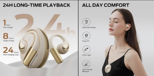 Monster Open Ear AC335 Headphones