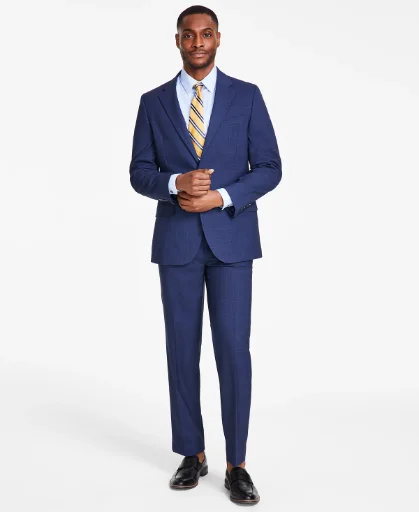 Nautica Men's Modern-Fit Bi-Stretch Suit