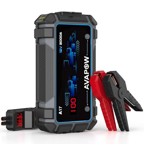 AVAPOW 2000A Car Battery Jump Starter