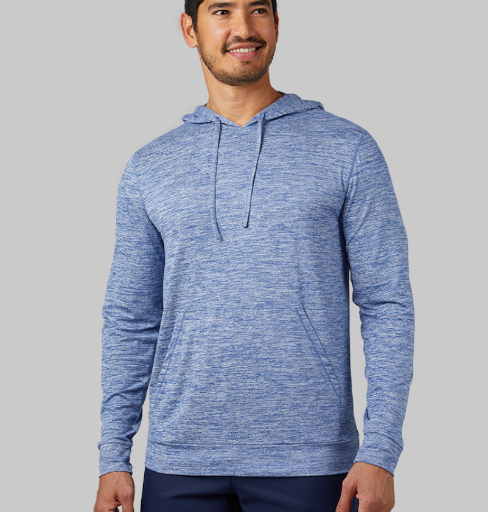 Men's Cool Long Sleeve Hooded T-Shirt