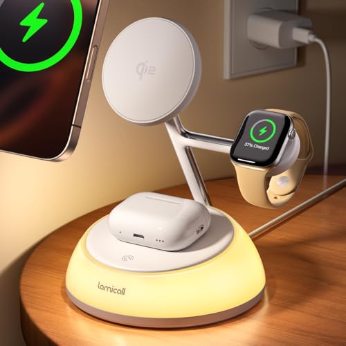 Lamicall 4-in-1 Qi2 Certified Wireless Charging Station Deal