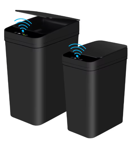 Automatic Touchless Motion Sensor Trash Cans (2-Pack)