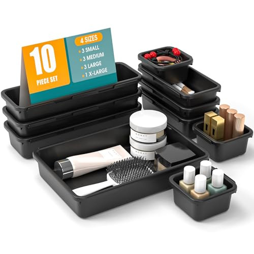 10 PSC Drawer Organizer Set