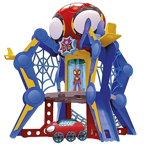 Spidey and His Amazing Friends Web-Spinners Web-Quarters Kids Playset