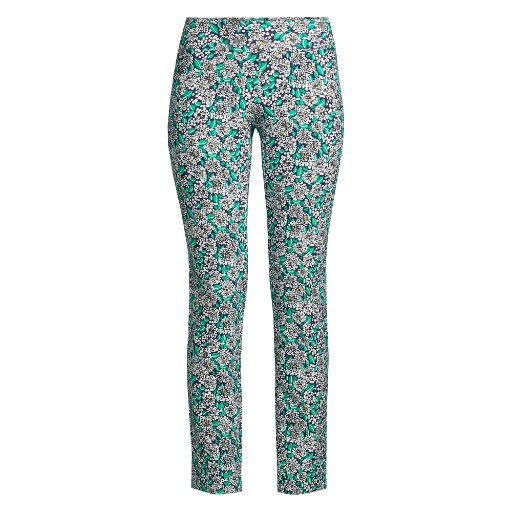 Lands' End Women's Starfish Mid Rise Slim Leg Pants