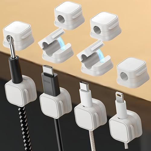 Magnetic Cable Clips 10-Pack