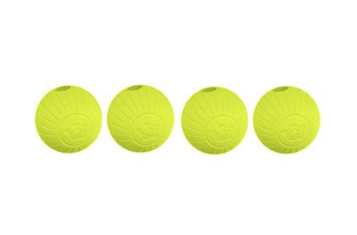 Chew King 3" Supreme Rubber Balls 4-Pack