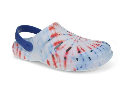 Rugged Shark Men's Holiday Print Clog