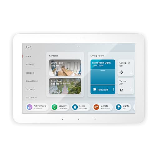 Amazon Echo Hub 8” smart home control panel with Alexa