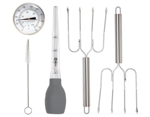 Ecolution Stainless Steel Turkey Roasting Gadget Set