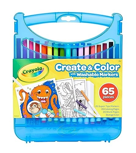 Crayola Super Tips Coloring Art Case