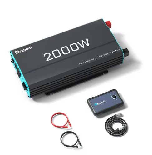 Renogy 2000W Pure Sine Wave Inverter for Home and RV