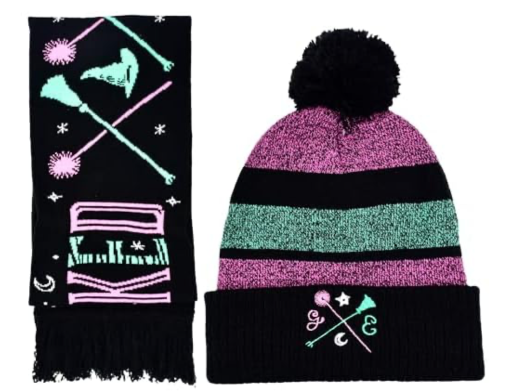 Wicked Beanie Hat and Scarf Set