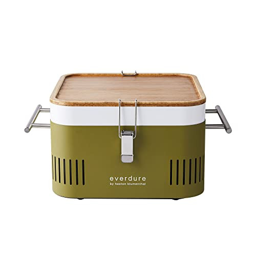 Everdure Tabletop Cube Portable Charcoal Grill 