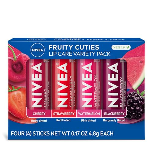 Nivea Lip Care 4-Pack