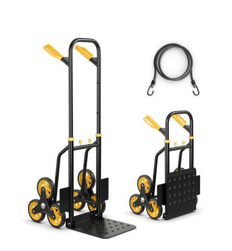 Stair Climber Hand Truck with Telescoping Handle