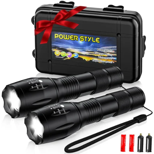 Two-Pack LED Flashlights