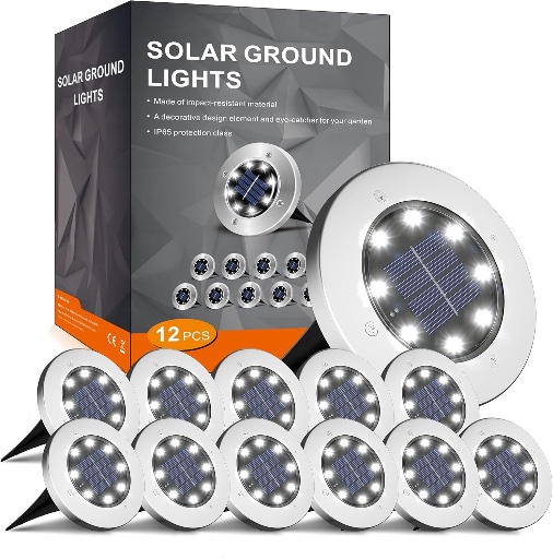 INCX Solar Lights - 12 Pack