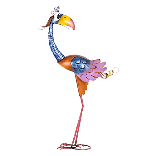 Metal Garden Bird Statue