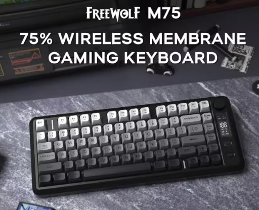 Attack Shark M75 Wireless Membrane Gaming Keyboard